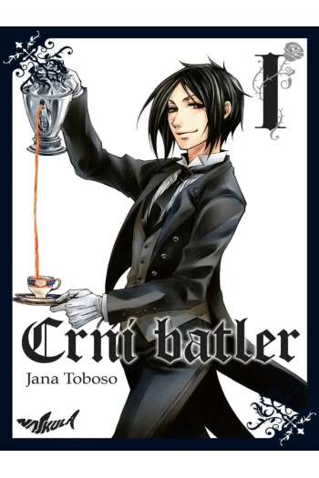 Crni batler 01 (Manga) - naslovnica
