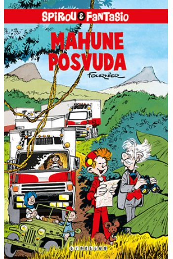 Spirou i Fantasio 29 - Mahune posvuda (Strip) - naslovnica
