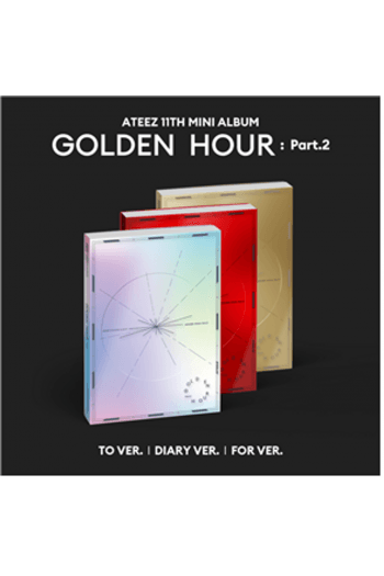 ATEEZ - 11Th Ep [Golden Hour : Part.2] Diary / For / To Ve [For Ver.] - omot