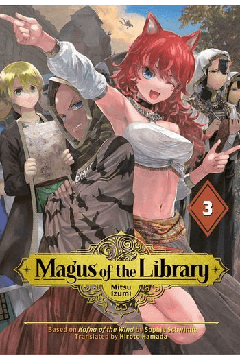 Magus of the Library, Vol. 03 (Manga) - naslovnica