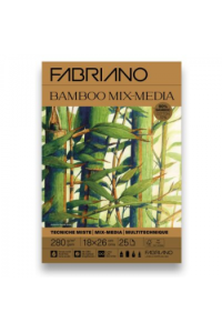 Blok Fabriano Bamboo 18x26 280g 25L ljepljeni top side 19100727 - slika proizvoda