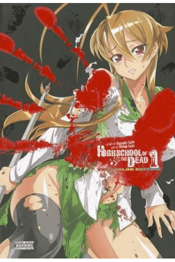 Highschool Of The Dead Color Omnibus, Vol. 1 (Manga) - naslovnica