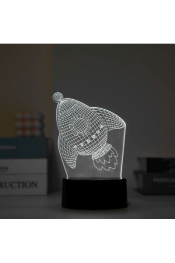 Lampa 3D na dodir iTotal promjena boja Rocket XL2287 - slika proizvoda