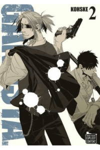 Gangsta., Vol. 2 (Manga) - naslovnica