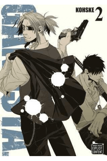 Gangsta., Vol. 2 (Manga) - naslovnica