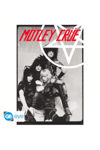 Motley Crue - Poster «Pentangle» Roulé Filmé (91.5X61)