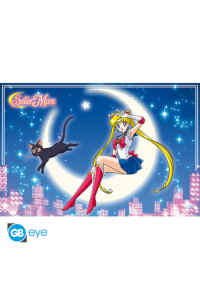 Sailor Moon - Poster Maxi 91.5X61 - Sailor Moon & Luna