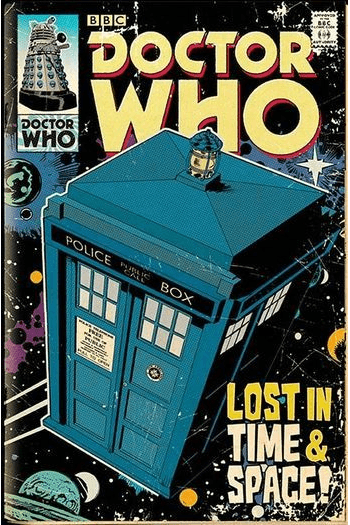 Doctor Who - Tardis Comic - Big Poster (91.5X61) - slika proizvoda