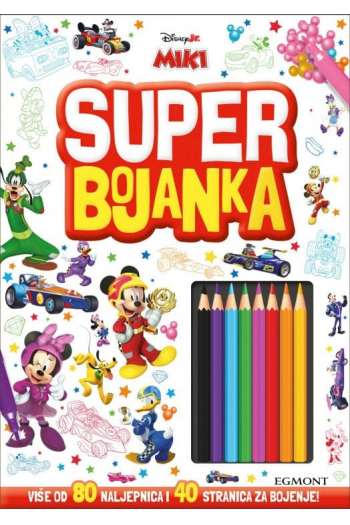 Miki: Super bojanka - naslovnica