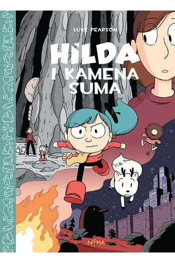 Hilda i kamena šuma (Strip) - naslovnica