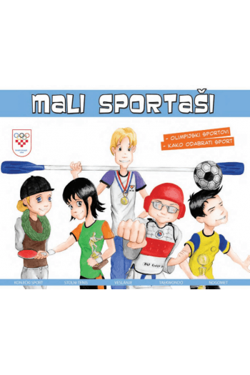 Mali sportaši 4 (Slikovnica) - naslovnica