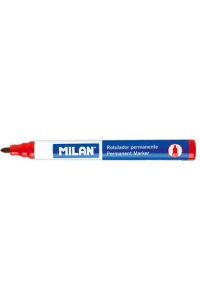 Marker perm. MILAN 4mm okrugli vrh crveni P12/432 - slika proizvoda