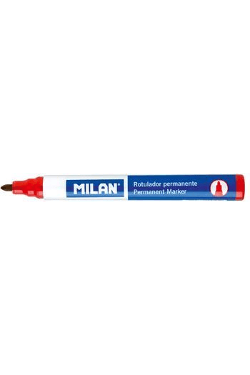 Marker perm. MILAN 4mm okrugli vrh crveni P12/432 - slika proizvoda
