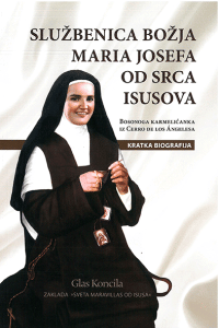 Službenica Božja Maria Josefa od Srca Isusova