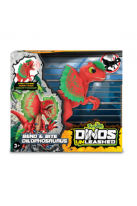 Dino: Dinos Unleashed - Bend And Bite Dilophosaurus Pomična Figura
