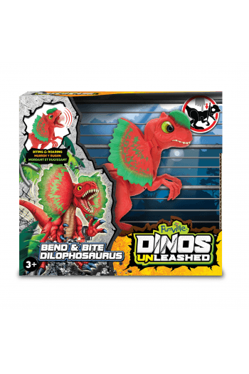 Dino: Dinos Unleashed - Bend And Bite Dilophosaurus Pomična Figura - slika proizvoda