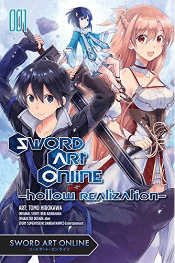 Sword Art Online: Hollow Realization, Vol. 1 (Manga) - naslovnica