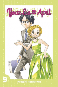 Your Lie in April, Vol. 09 (Manga) - naslovnica
