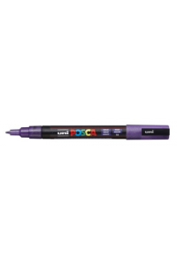 Marker Uni pc-3ml Posca glitter ljubičasti - slika proizvoda