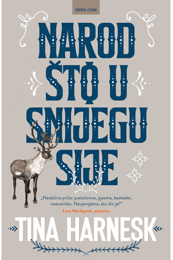 Narod što u snijegu sije - naslovnica