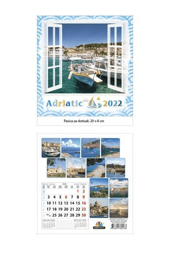 Kalendar 2023 Adriatic - slika proizvoda