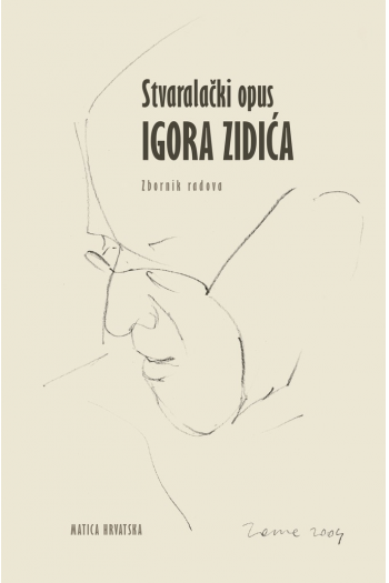 Stvaralački opus Igora Zidića - naslovnica