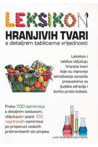 Leksikon hranjivih tvari - naslovnica