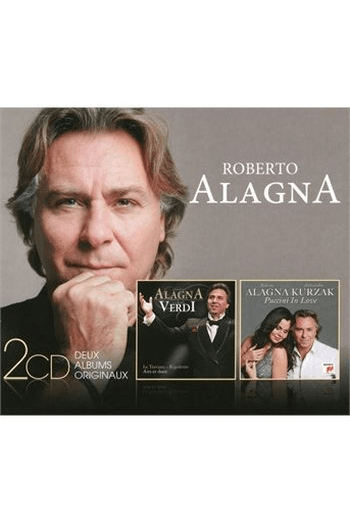Roberto Alagna - Puccini in love,  Alagna chante Verdi CD - omot