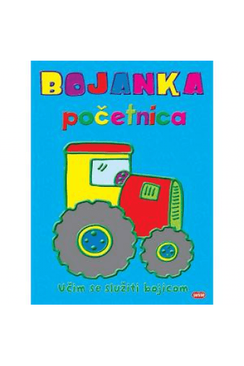 Bojanka početnica Traktor - naslovnica