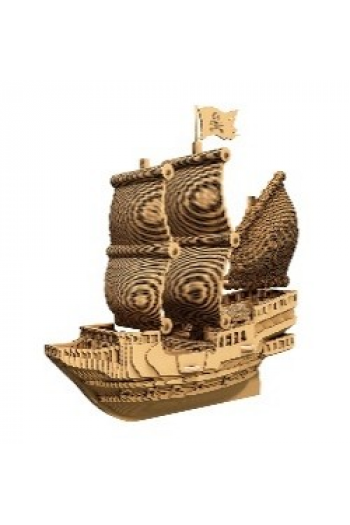 3D Puzzle Gusarski Brod - slika proizvoda