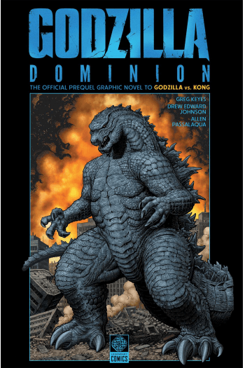 Godzilla Dominion (Strip) - naslovnica