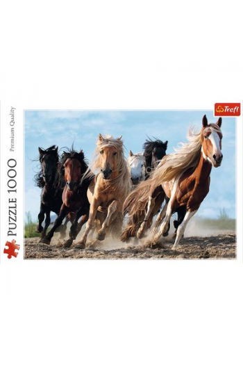 Trefl puzzle Konji u galopu 1000 kom. - slika proizvoda