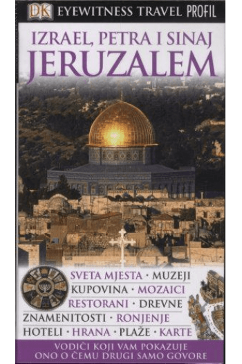 Jeruzalem, Izrael, Petra i Sinaj (Eyewitness Travel Guides) - naslovnica
