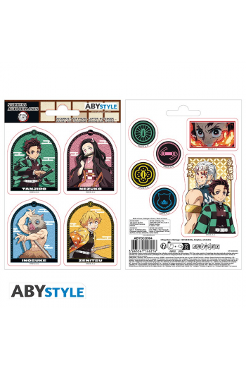 Demon Slayer - Stickers -16X11cm - 2 Sheets - Entertainment District - slika proizvoda