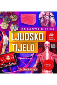 Ljudsko tijelo - interaktivna 3D knjiga - naslovnica