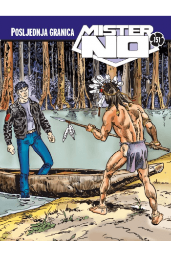 Mister No 151: Posljednja granica (Strip) - naslovnica
