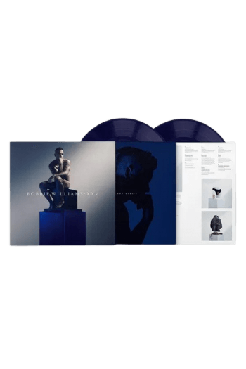 Robbie Williams - XXV - Classic Hits (transparent blue vinyl) LP - omot