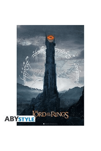 The Lord of the Rings Poster Sauron tower (91.5x61cm) - slika proizvoda