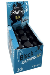 Tuš za crtanje 30ml C-30D Connect crni € 12/384