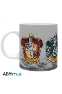 HARRY POTTER - Mug - 320 ml - The 4 Houses - subli - With box
