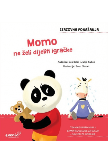 Momo ne želi dijeliti igračke (Slikovnica) - naslovnica