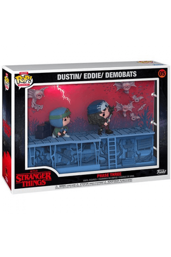 POP DELUXE MOMENT STRANGER THINGS DUSTIN EDDIE DEMOBATS - slika proizvoda