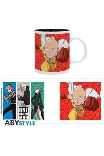 ONE PUNCH MAN  - Mug - 320 ml - Saitama & S Class Heroes - subli - slika proizvoda