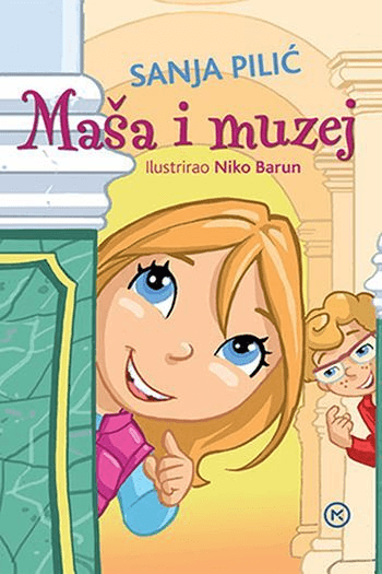 Maša i muzej - naslovnica