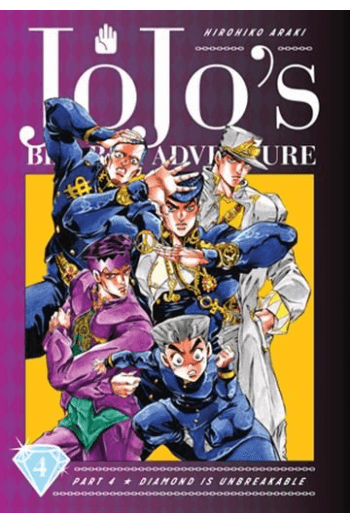 JoJos Bizarre Adventure: Diamond Is Unbreakable, [Part 4] Vol. 04 (Manga) - naslovnica