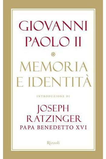 Memoria e identita - naslovnica