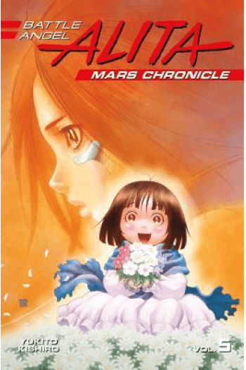 Battle Angel Alita: Mars Chronicle 5 (Manga) - naslovnica