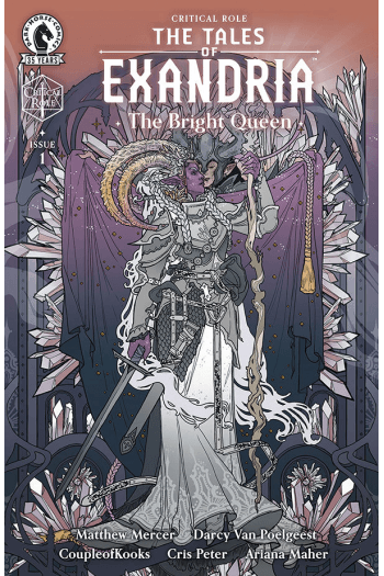 Critical Role: The Tales Of Exandria Volume 1 --The Bright Queen (Strip) - naslovnica