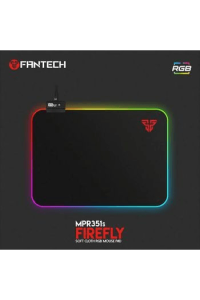 Podloga za miš Fantech 350x250x4mm Firefly RGB MPR351S crni - slika proizvoda