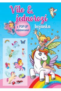 Vile i Jednorozi - bojanka - naslovnica